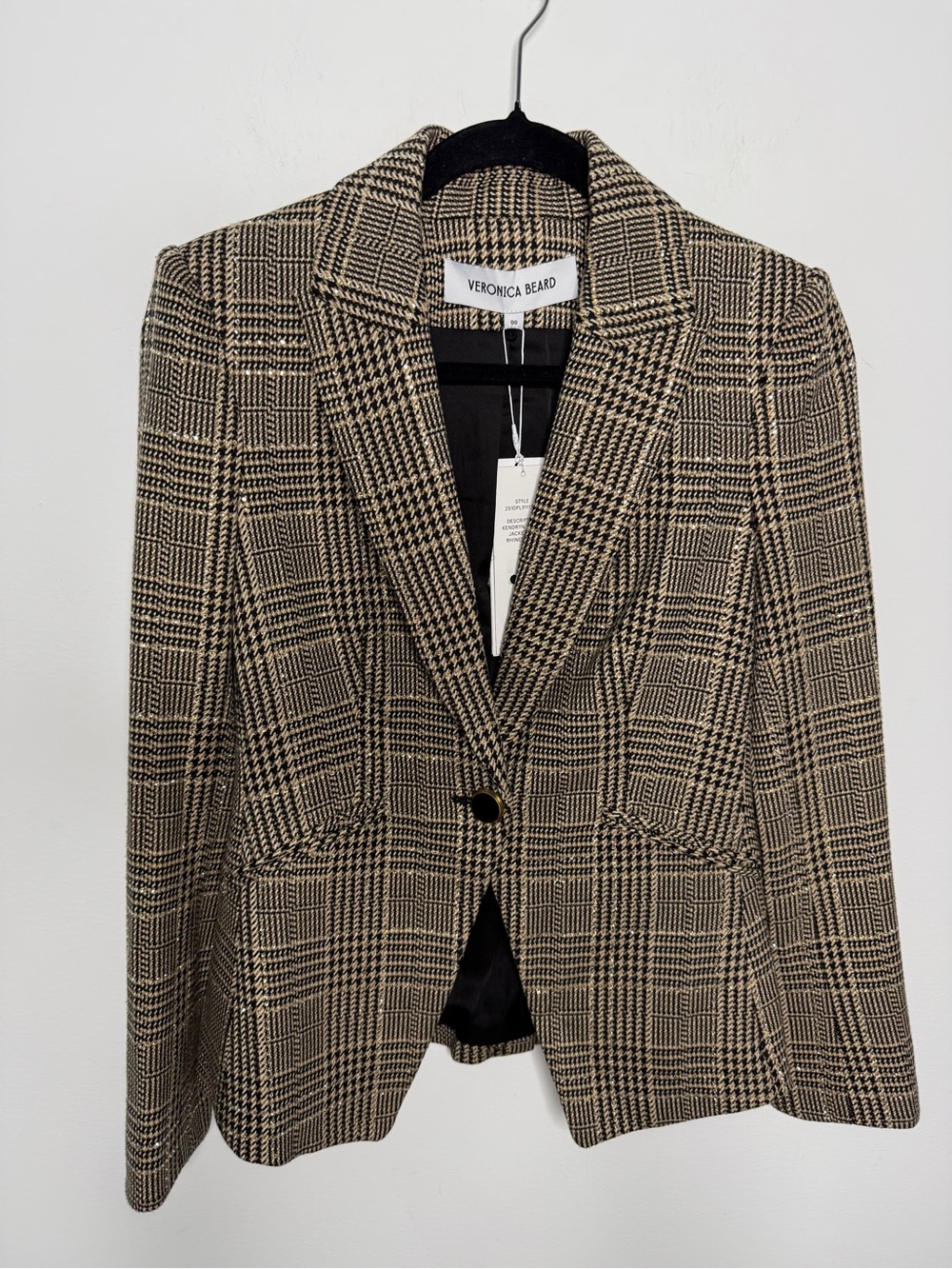 Veronica Beard Kendryn Rhinestone Dickey Jacket 00 - Picture 2 of 10